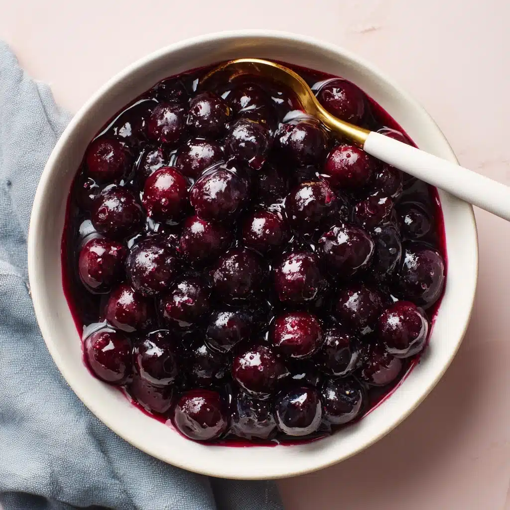 Easy Homemade Blueberry Sauce Recipe - Recipe Image