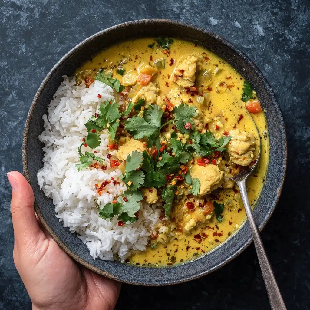 Thai Yellow Chicken Curry with Potatoes Recipe - Recipe Image
