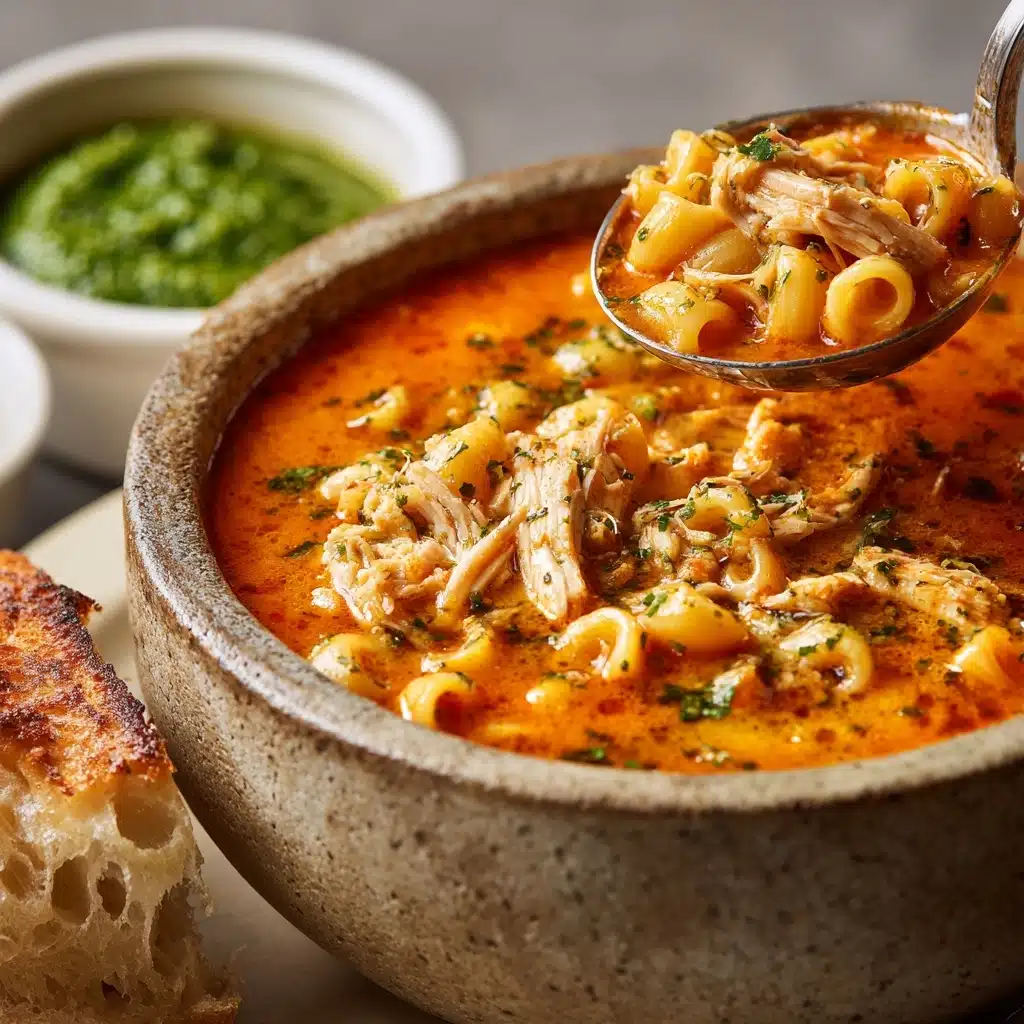 Chicken Orzo Tomato Soup Recipe - Recipe Image