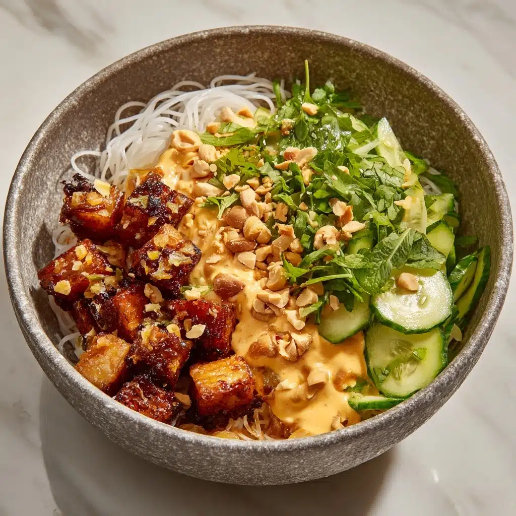 Thai Peanut Chicken Bowls Recipe - Recipe Image