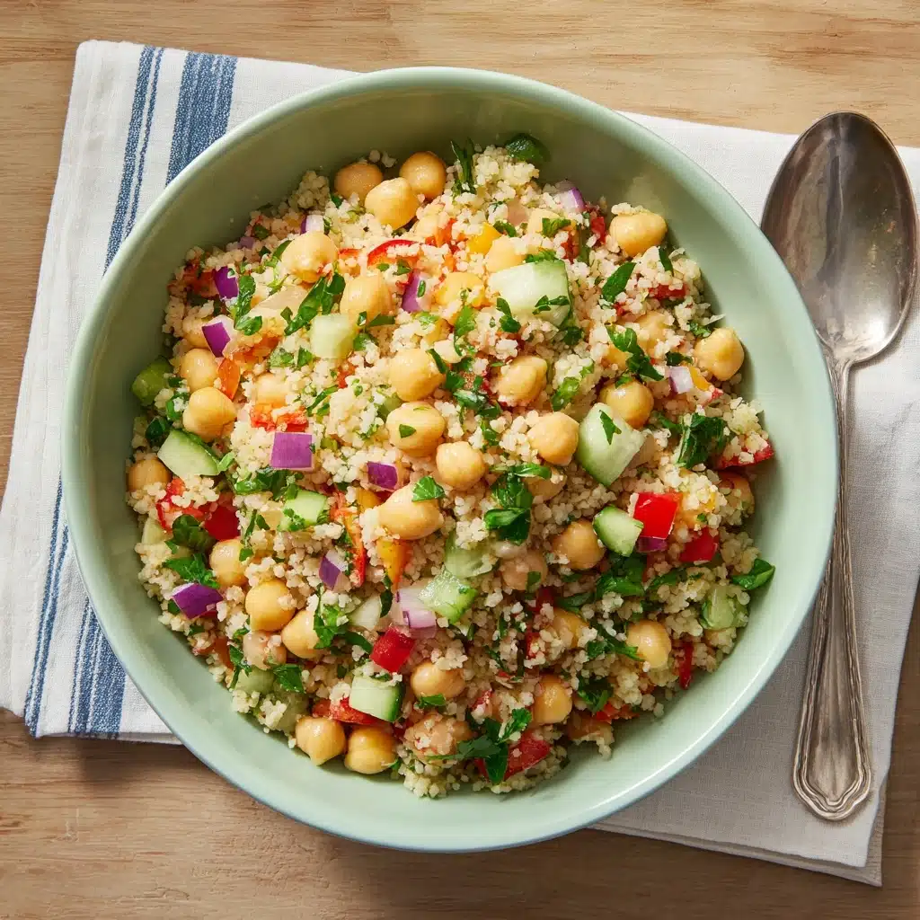Mediterranean Bulgur Salad Recipe - Recipe Image