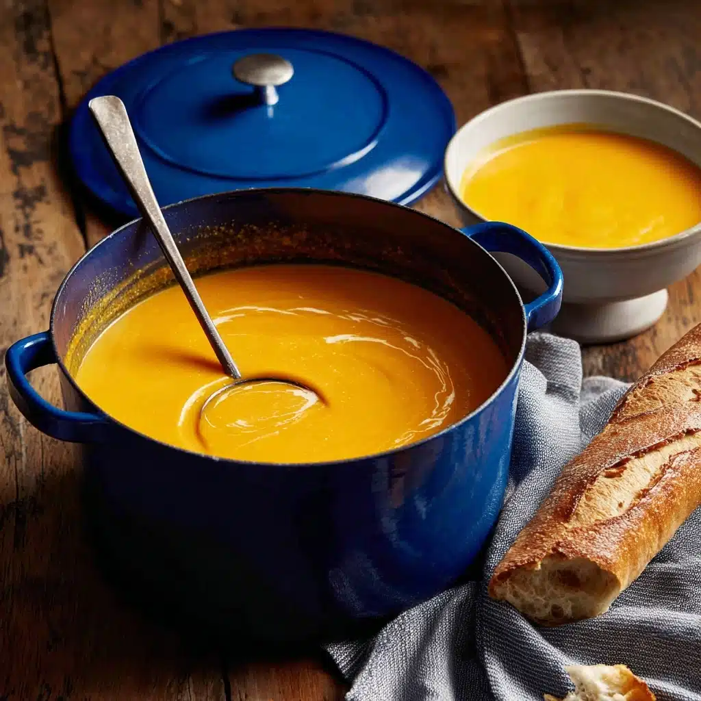 Butternut Squash and Sweet Potato Soup Recipe - Recipe Image
