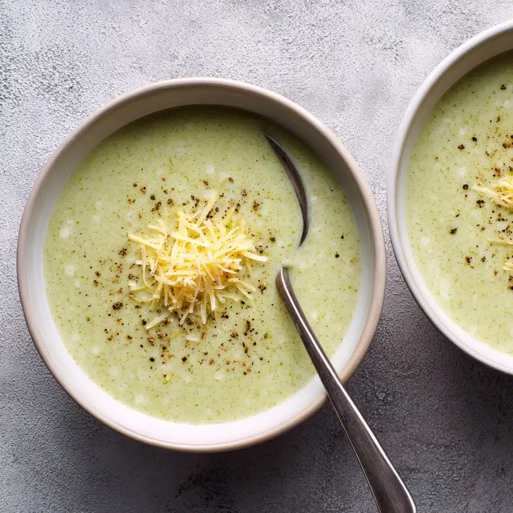 Cream of Broccoli Soup with Cheddar Recipe - Recipe Image