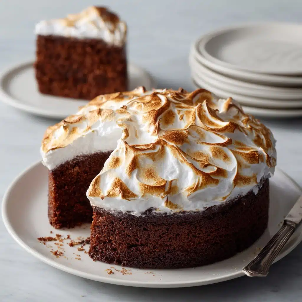 Flourless Chocolate Cake with Meringue Recipe - Recipe Image