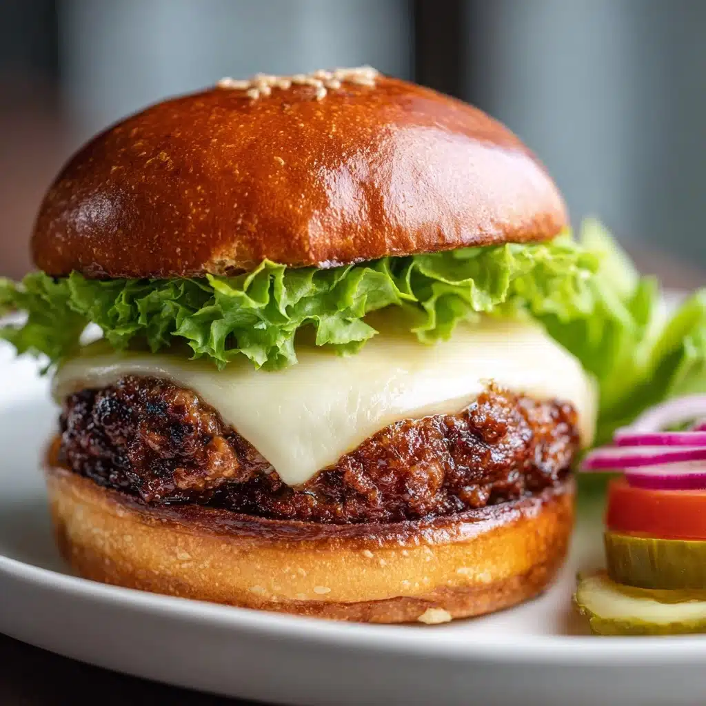 Steakhouse Burgers Recipe - Recipe Image