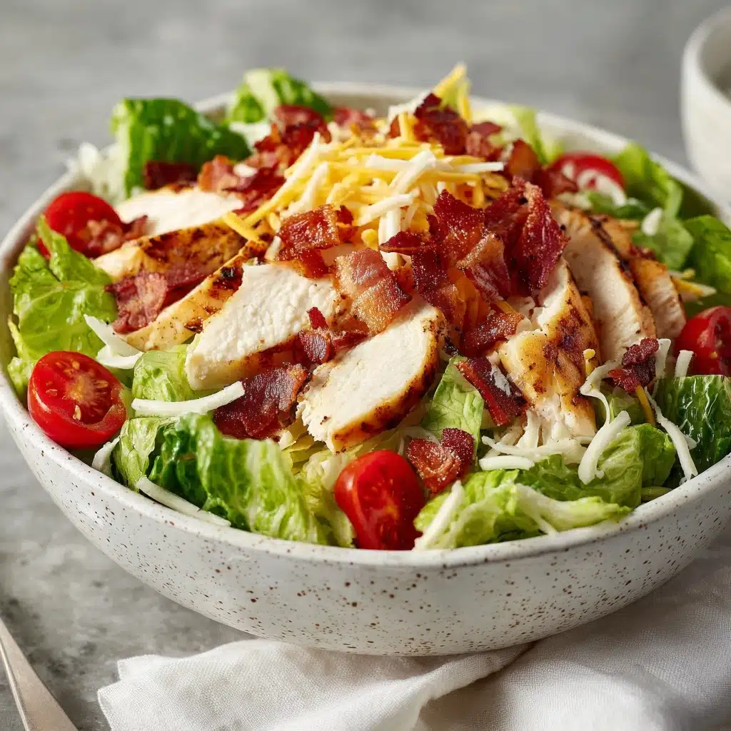 BLT Salad with Chicken Recipe - Recipe Image