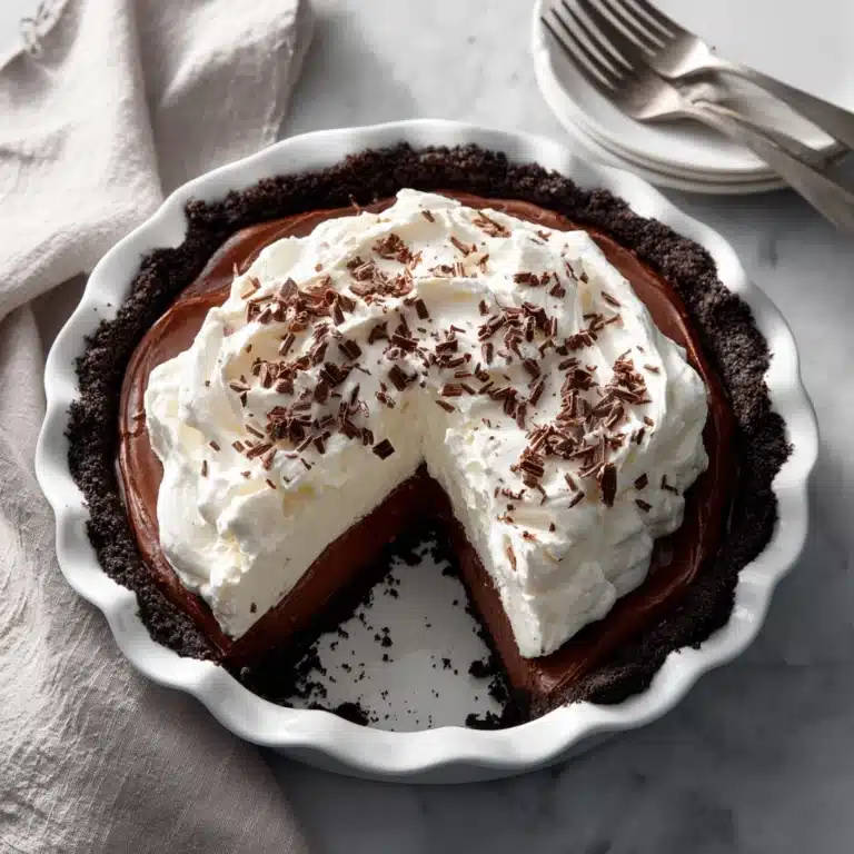 Chocolate Cream Pie Recipe