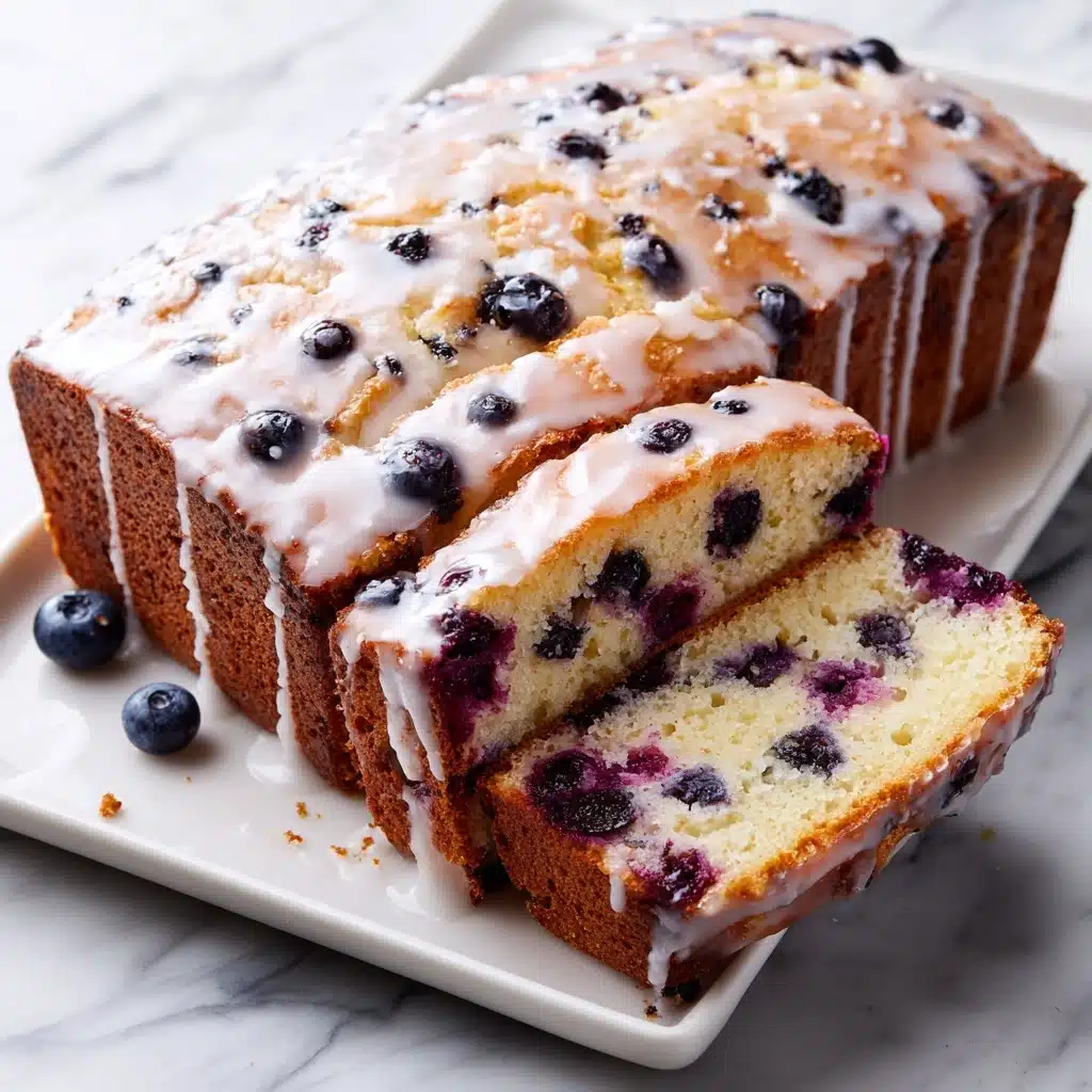 Lemon Blueberry Pound Cake Recipe - Recipe Image