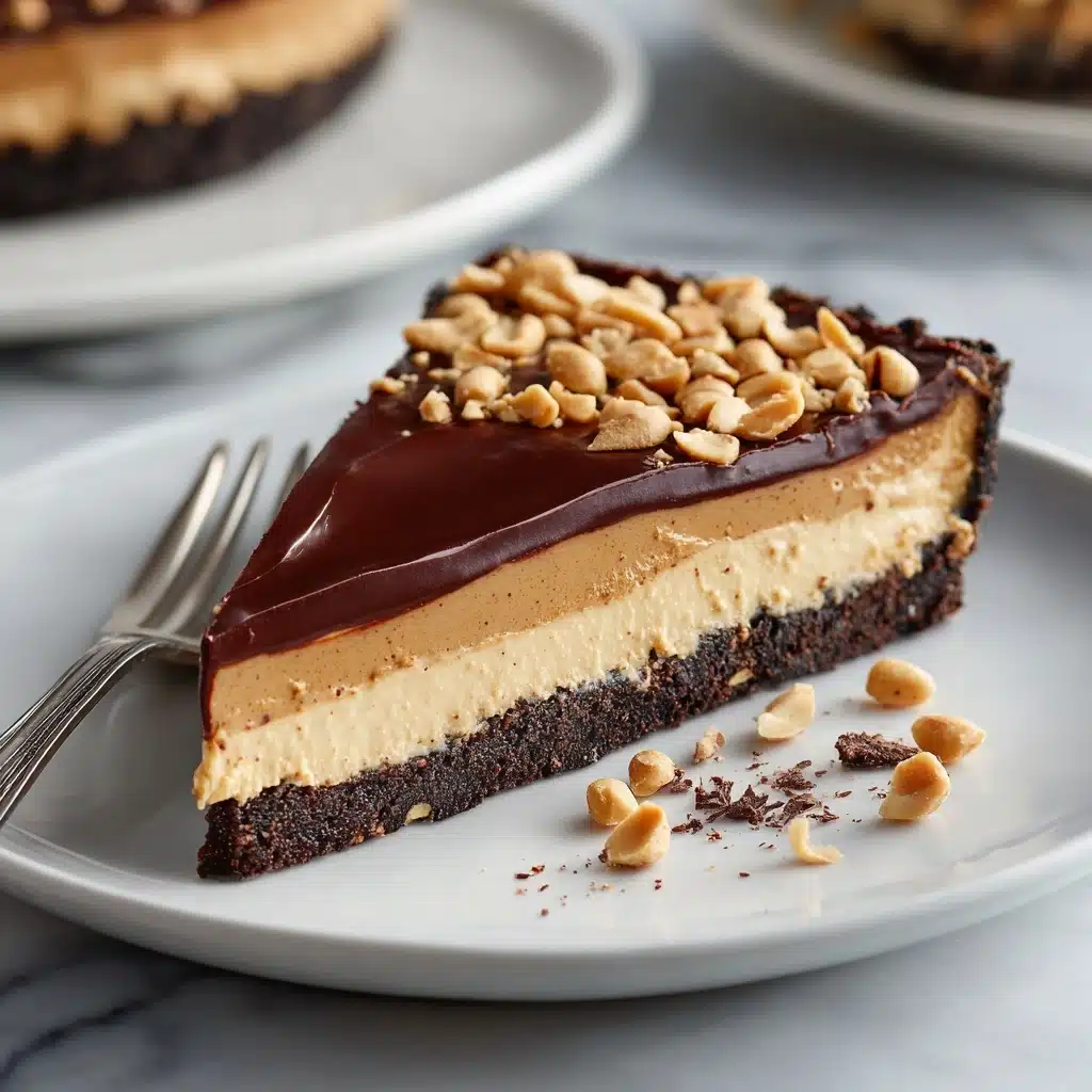 Chocolate Peanut Butter Tart Recipe - Recipe Image
