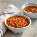 Roasted Garlic Gazpacho Recipe