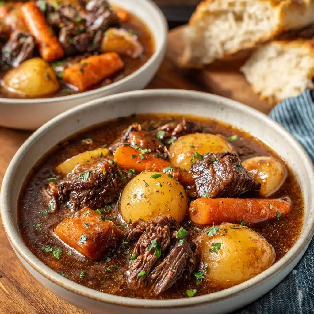 Beef Stew with Carrots & Potatoes Recipe