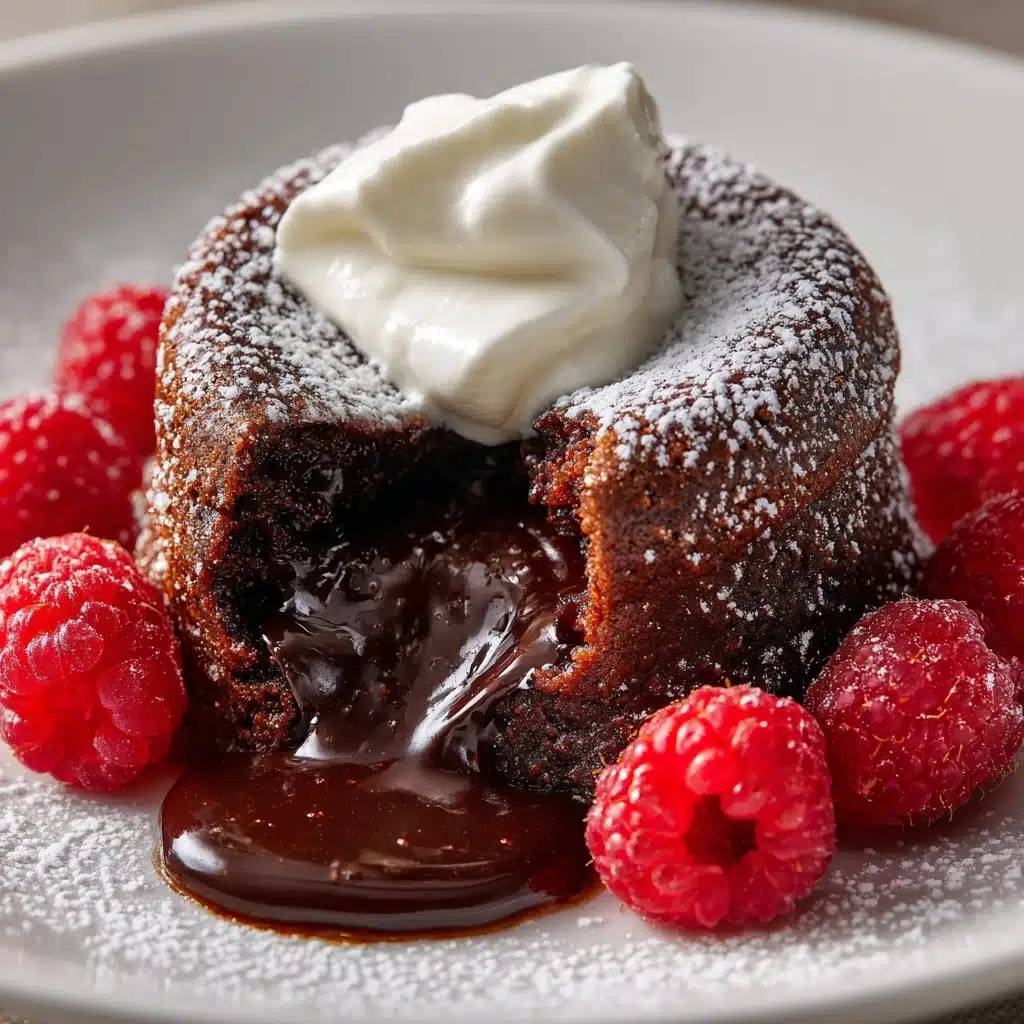 Molten Chocolate Cakes Recipe - Recipe Image