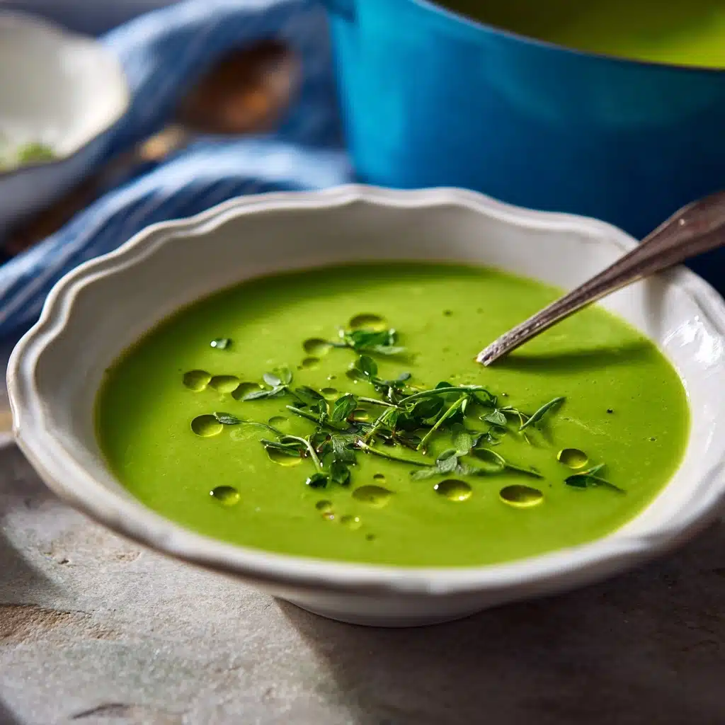 Green Pea Soup Recipe - Recipe Image