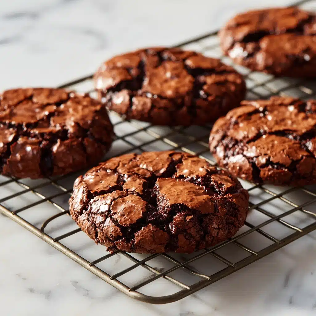 Double Chocolate Meringue Cookies Recipe - Recipe Image