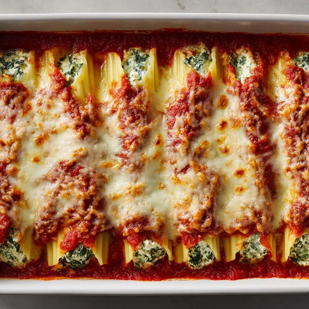 Spinach Manicotti Recipe - Recipe Image