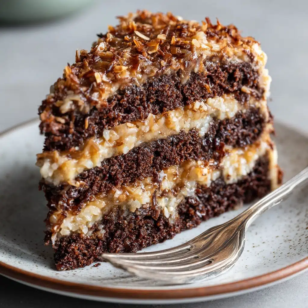 German Chocolate Cake Recipe - Recipe Image