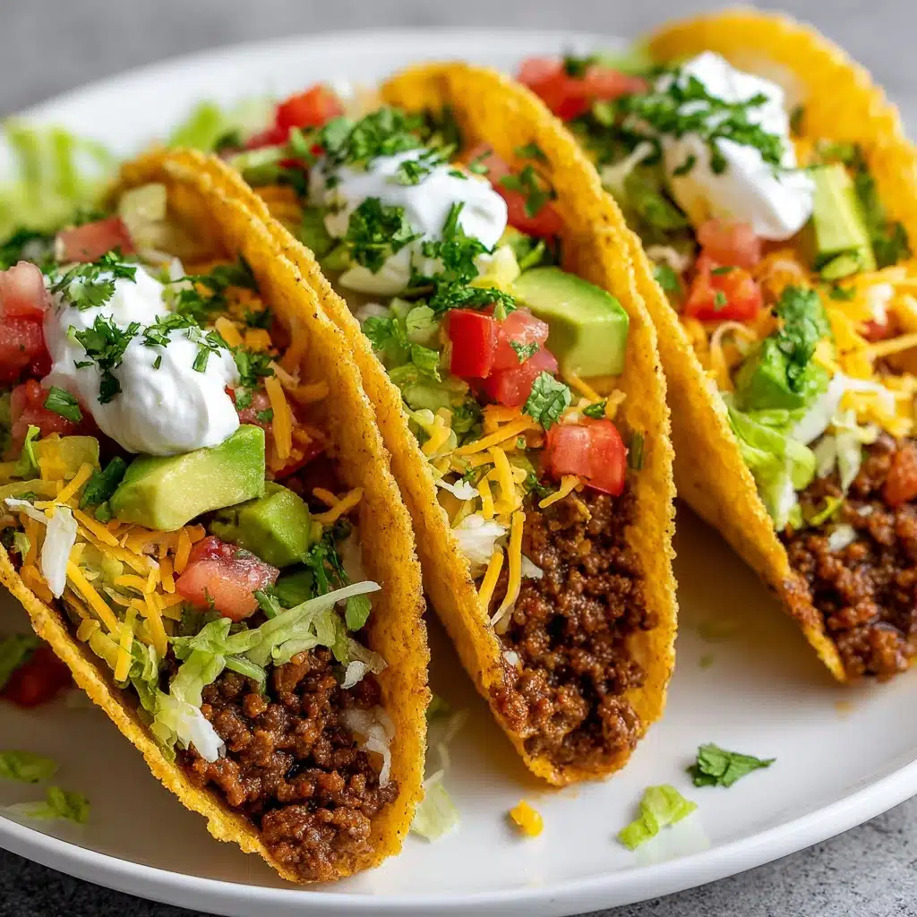 Classic Ground Beef Tacos Recipe - Recipe Image