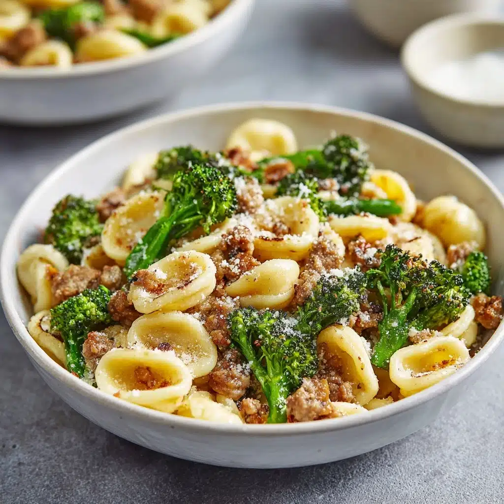 Orecchiette with Sausage and Broccoli Recipe - Recipe Image