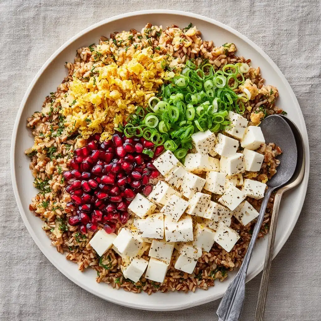 Egyptian Barley Salad with Pomegranate Vinaigrette Recipe