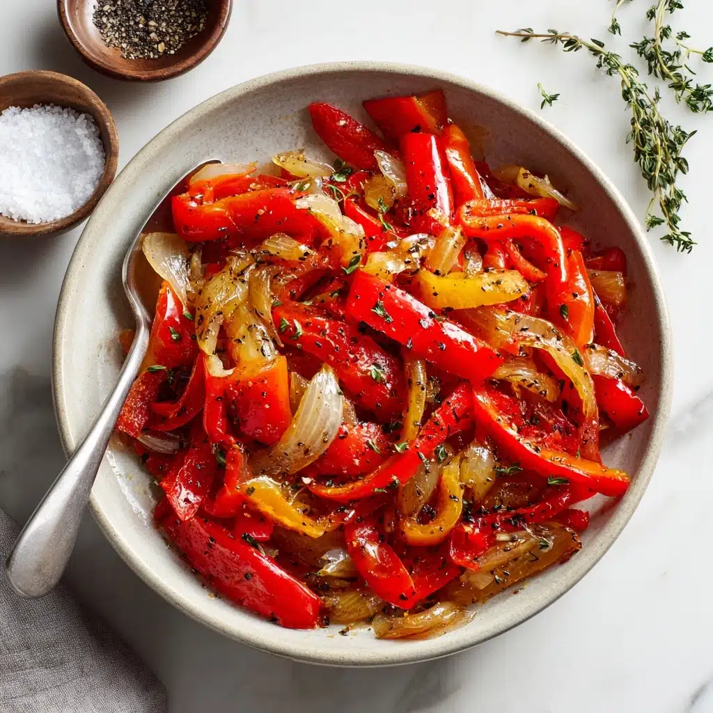 Caramelized Peppers & Onions Recipe - Recipe Image