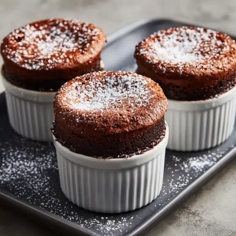 Chocolate Soufflés Recipe