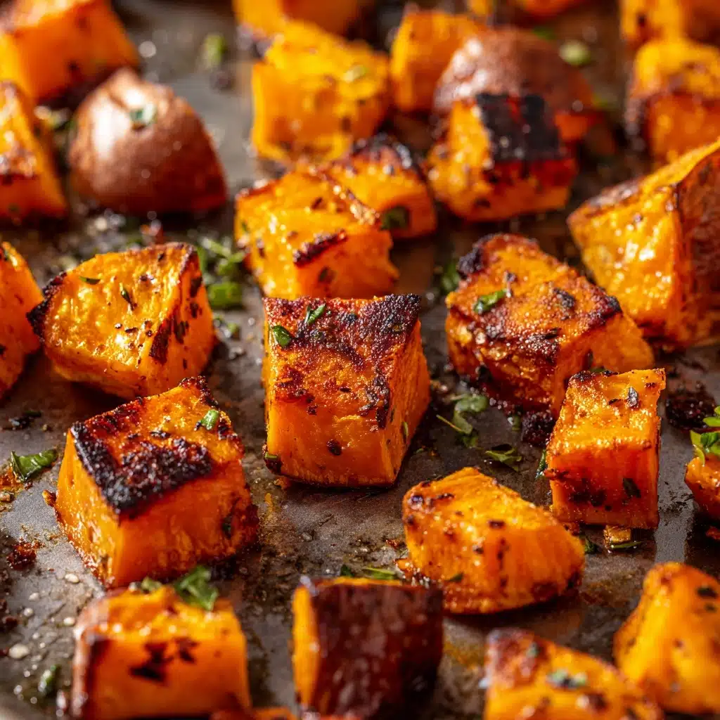 Crispy Roasted Sweet Potatoes Recipe - Recipe Image