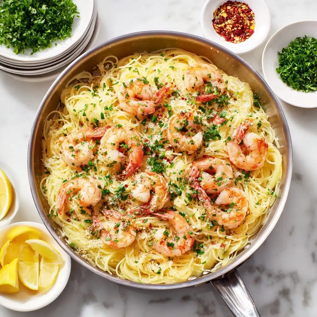 Shrimp Scampi with Pasta Recipe - Recipe Image