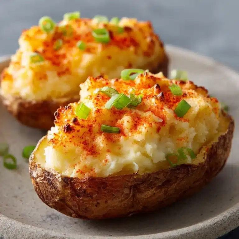 Twice-Baked Potatoes Recipe