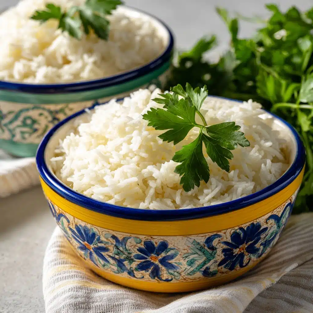 Garlic Parmesan Rice Recipe - Recipe Image