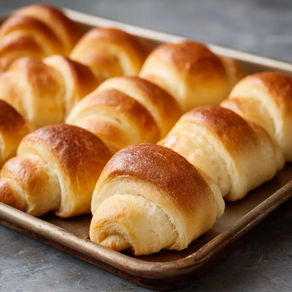 Homemade Crescent Rolls Recipe - Recipe Image