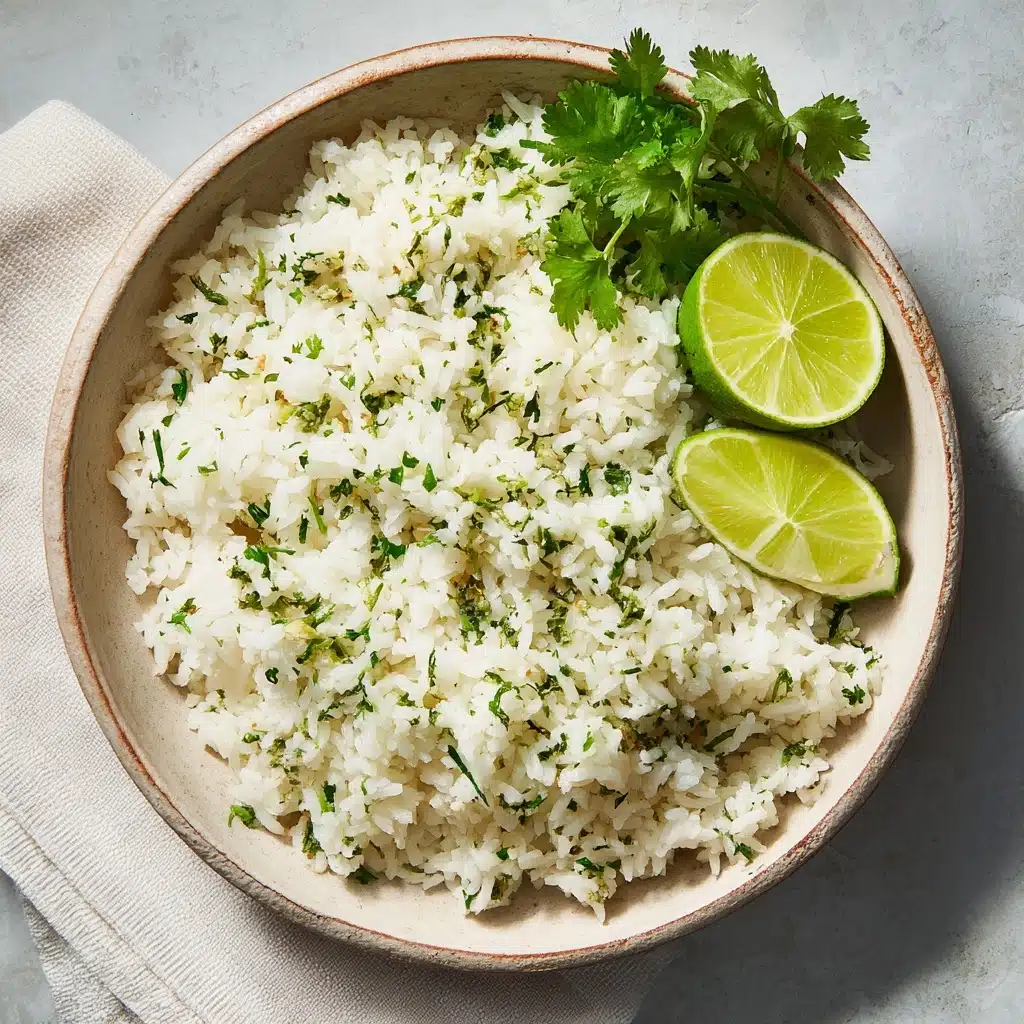 Cilantro Lime Coconut Rice Recipe