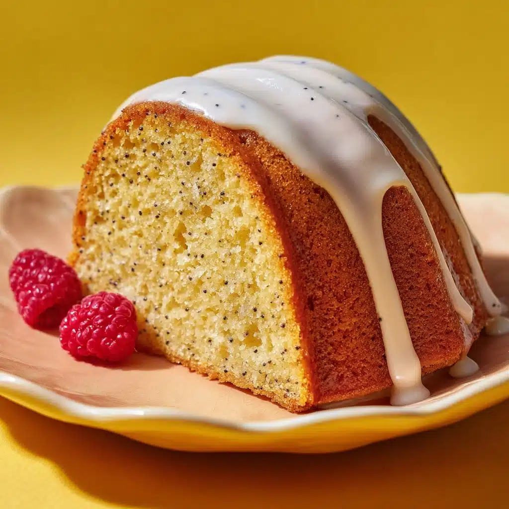 Lemon Poppy Seed Bundt Cake Recipe - Recipe Image