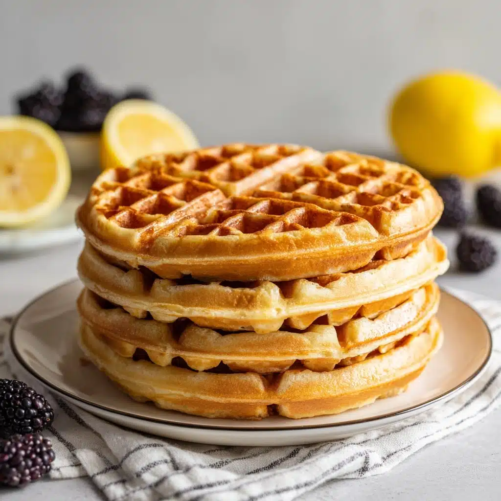 Homemade Belgian Waffles Recipe