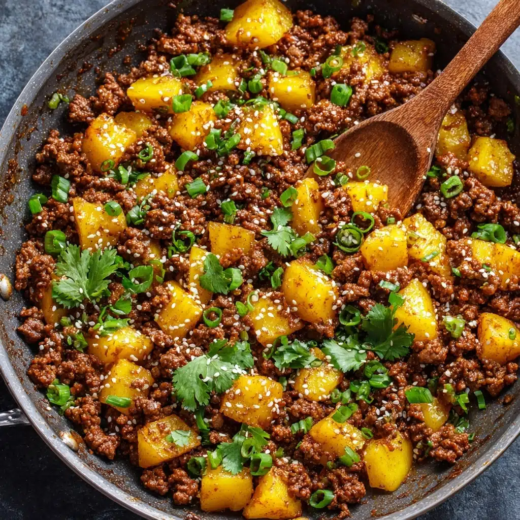 Pineapple Beef Stir Fry Recipe - Recipe Image