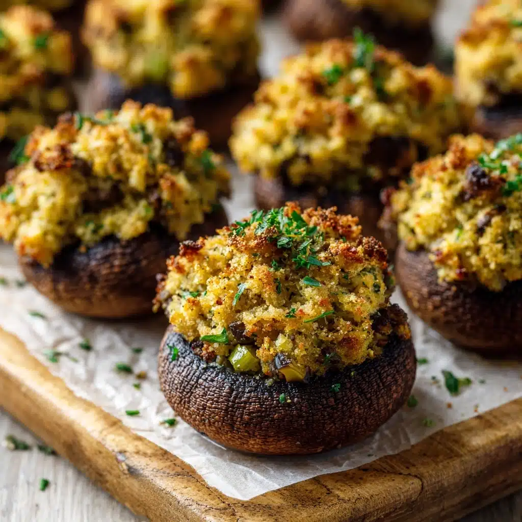 Sausage Stuffed Mushrooms Recipe - Recipe Image