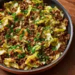 Ground Beef and Chopped Cabbage Recipe