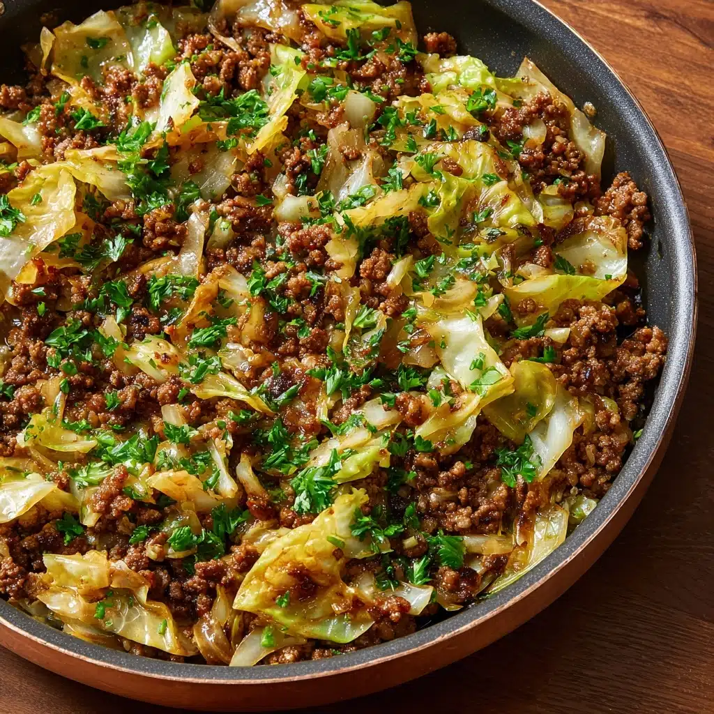 Ground Beef and Chopped Cabbage Recipe