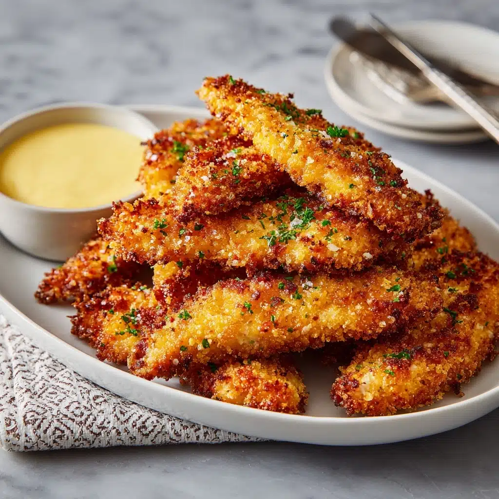 Crispy Baked Chicken Tenders Recipe - Recipe Image