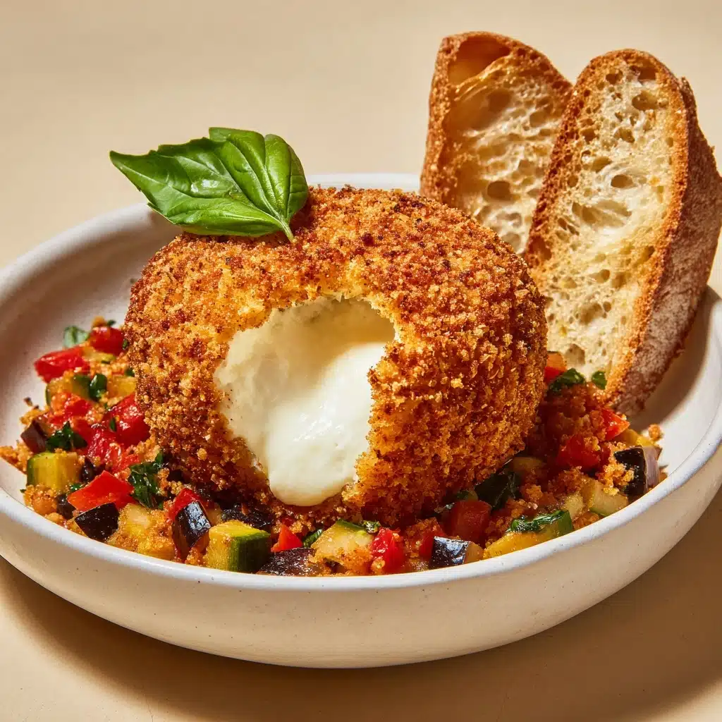 Air Fryer Burrata Recipe - Recipe Image