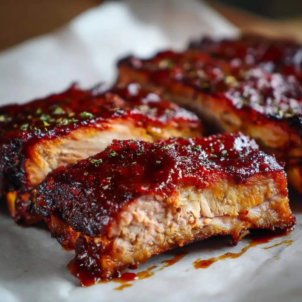 Slow Cooker Pork Spare Ribs Recipe - Recipe Image