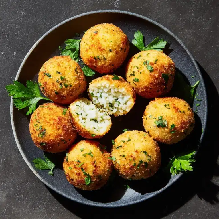 Arancini Rice Balls Recipe