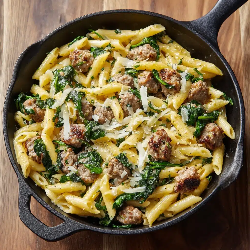 Creamy Italian Sausage Pasta Recipe - Recipe Image
