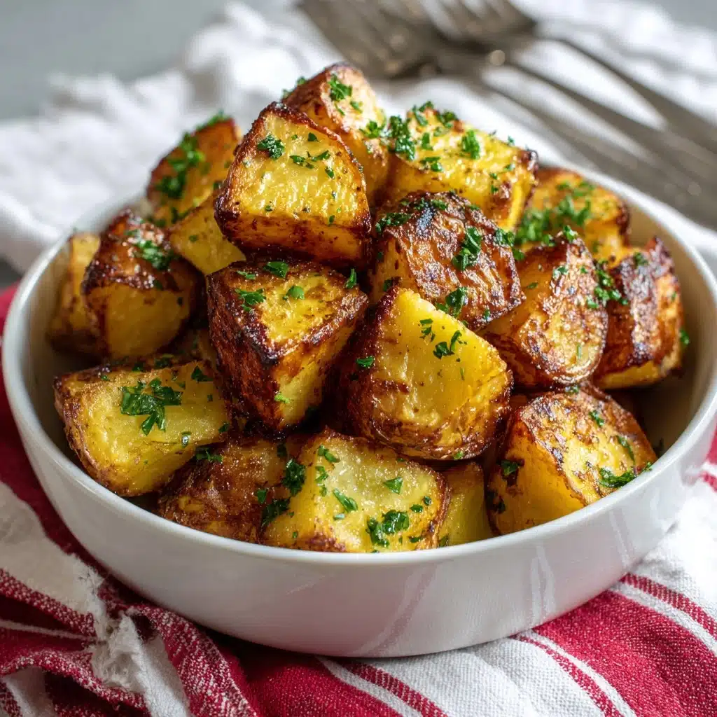 Crispy English Roasted Potatoes Recipe - Recipe Image