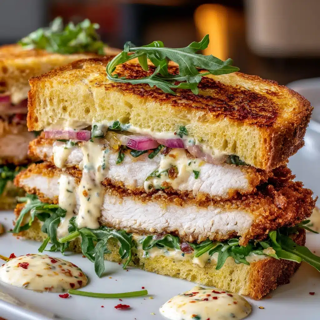 Chicken Cordon Bleu Sandwich Recipe - Recipe Image