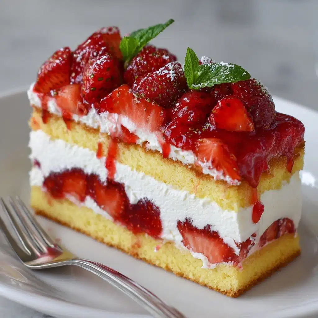 Strawberry Éclair Cake Recipe - Recipe Image