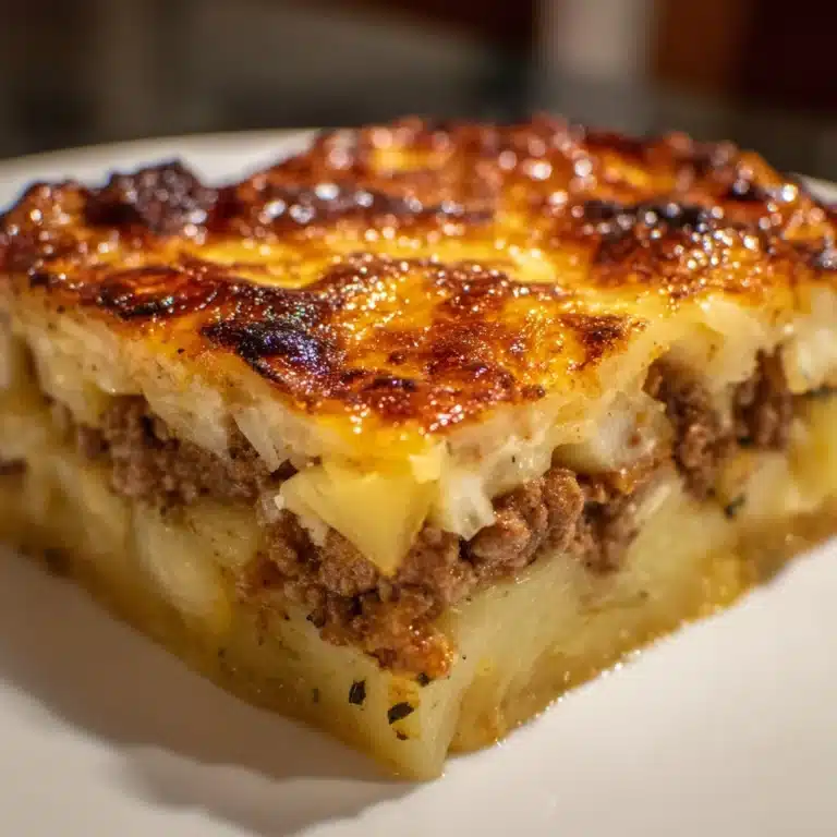 Cowboy Meatloaf & Potato Casserole Recipe