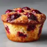 Cherry Cobbler Muffins Recipe