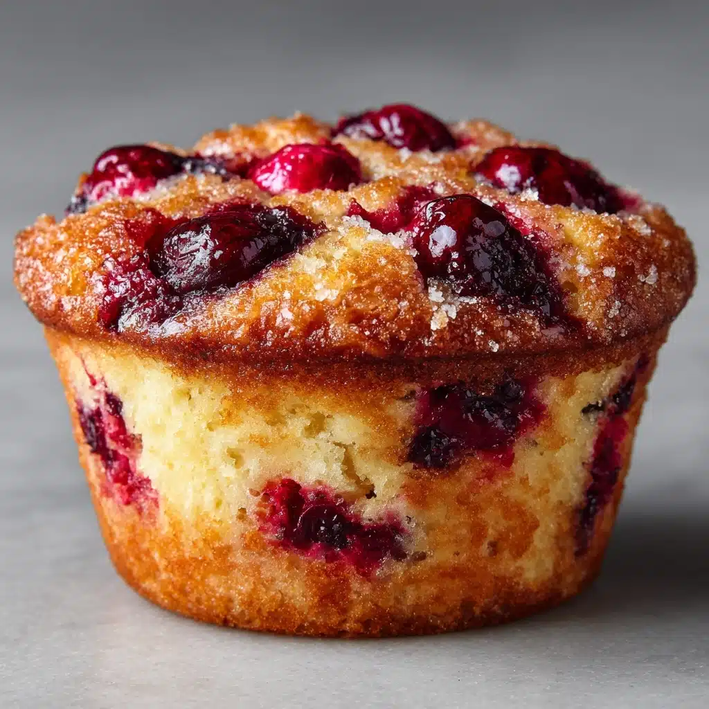 Cherry Cobbler Muffins Recipe