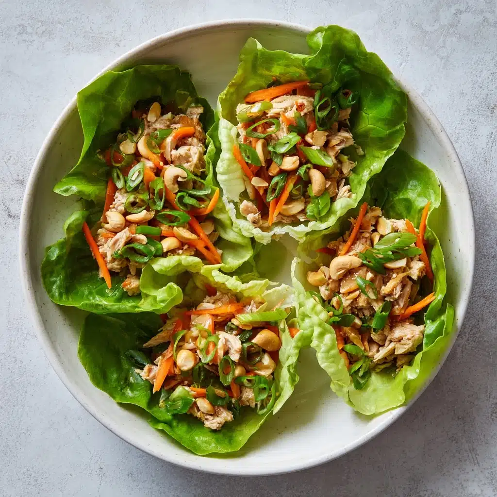 Cashew Chicken Lettuce Wraps Recipe - Recipe Image