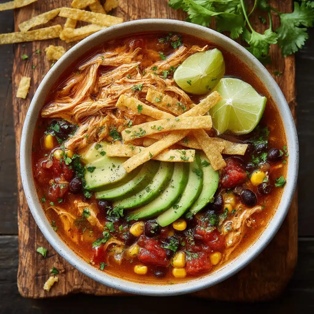 Instant Pot Chicken Tortilla Soup Recipe